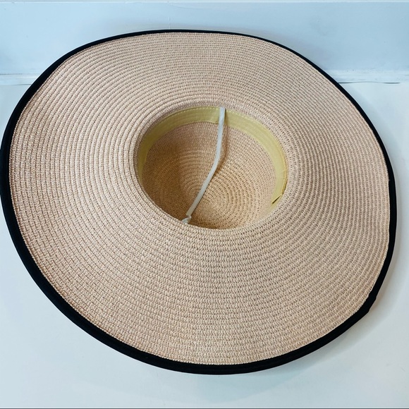 Large Pink Floppy Hat Adjustable O/S - Picture 5 of 9